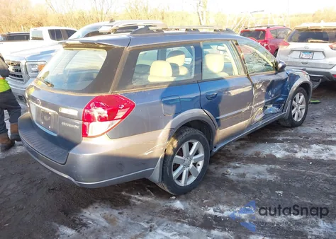 2008 Subaru Outback 2.5I Limited/2.5I Limited L.l. Bean Edition from USA, damaged, VIN 4S4BP62C087301932